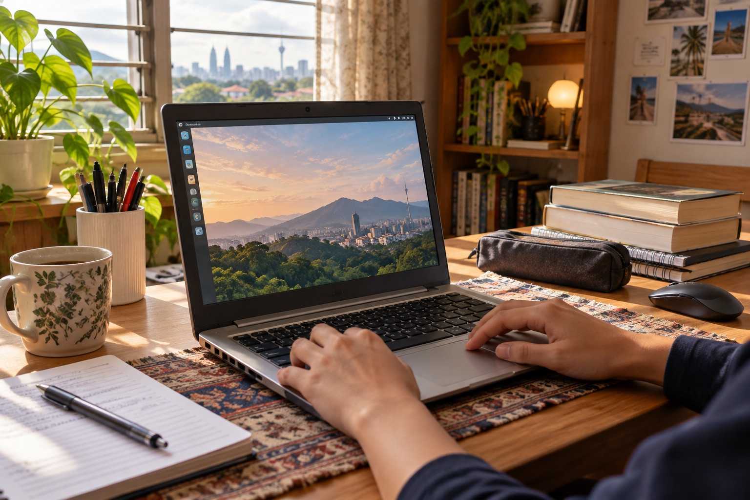 Laptop lama yang digunakan semula dengan Linux