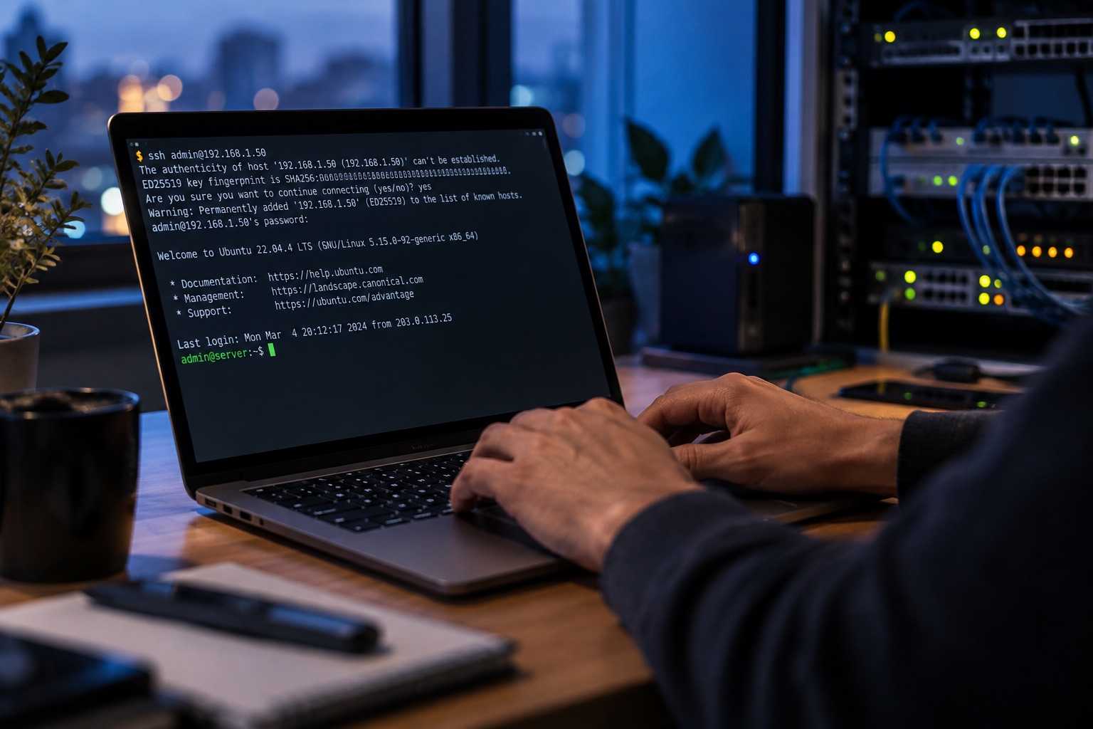 SSH Key Untuk Akses Server Kecil